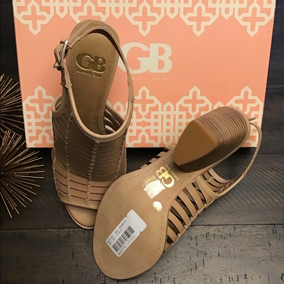 GIANNI BINI Outta-Site Stacked Heel Shootie - Picture 4 of 5